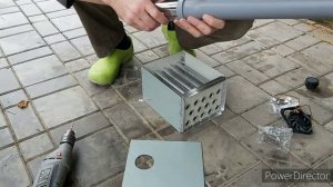 Теплообменник для палатки своими руками