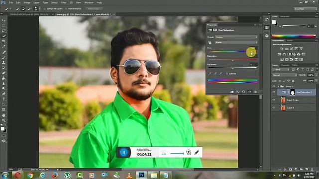 Change The Color of anything in adobe photoshop смотреть онлайн