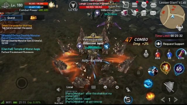 Lineage2 Revolution Aden02 Lesser Giant's Lab смотреть онлайн