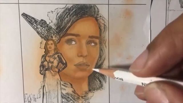 TOPPS STAR WARS-THE LADIES OF STAR WARS ARTIST PROOFS SKETCH CARDS BY ROY COVER смотреть онлайн