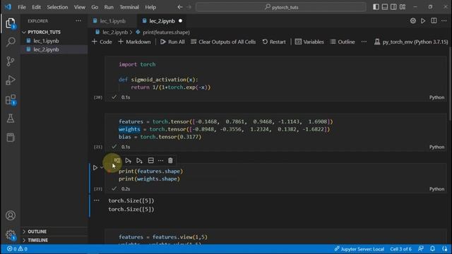 Pytorch for Beginners # 2 - Matrix Multiplication in Pytorch torch.mm() | Deep Learning смотреть онлайн