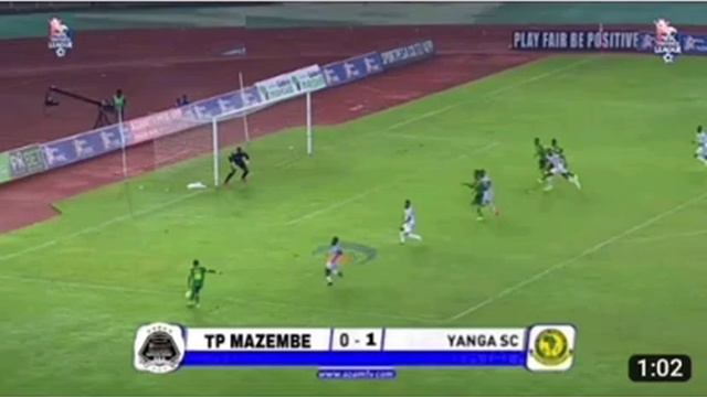 #Tizama goli la Farid Musa wa yanga sc akiwafunga Tp Mazembe Y(Tp Mazembe 0-1Yanga sc ) смотреть онлайн