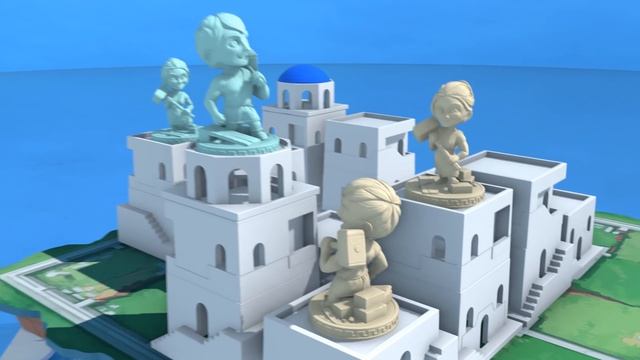 Santorini - God Card Tutorial - Minotaur смотреть онлайн