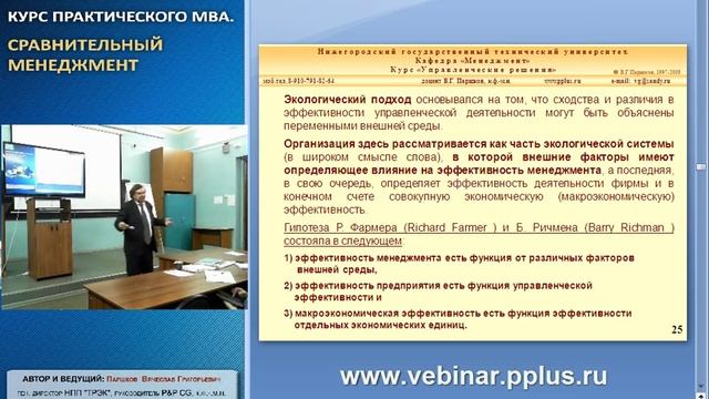100_Курс Практического МВА. Сравнительный менеджмент. ч.1.