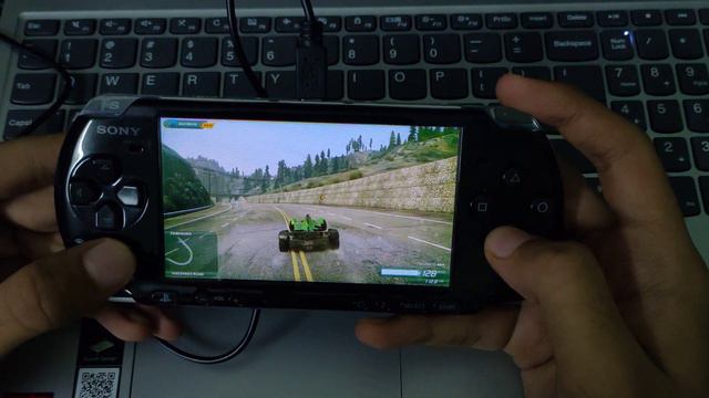 NFS Most Wanted 2012 on PSP | PSPdisp test (USB mode) смотреть онлайн