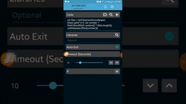Randomize Wallpapers using a Java Scriptlet with Tasker (superlightweight) смотреть онлайн