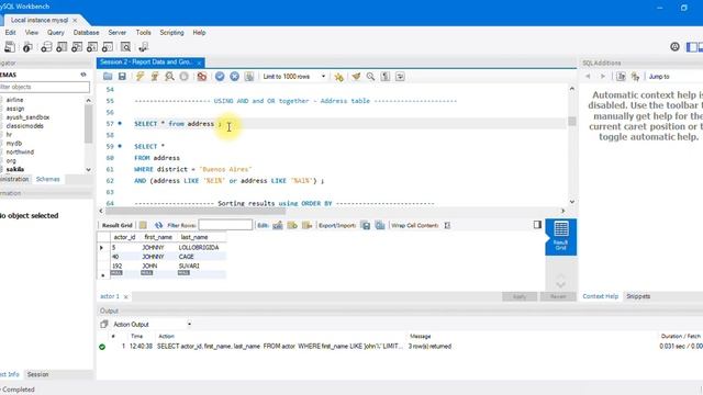 Like and wildcard in MySQL смотреть онлайн