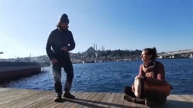 Darbuka - Bodypercussionstück in Istanbul смотреть онлайн