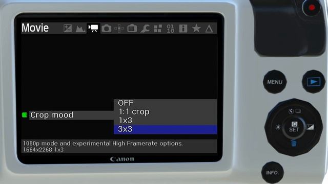 Canon Eos M Crop Mood - IT WORKS!