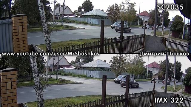 Сравнение сенсоров IMX322 и SC2035 на IP-камерах с прошивкой XMEye IPG-53H20PL-S и IPG-50H20PLS-S