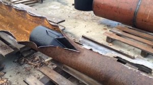 Гидравлическое разрушение стальной трубы, ТР-2-80 Трубный Разрушитель