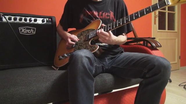 Pink Floyd - Time - guitar solo cover смотреть онлайн