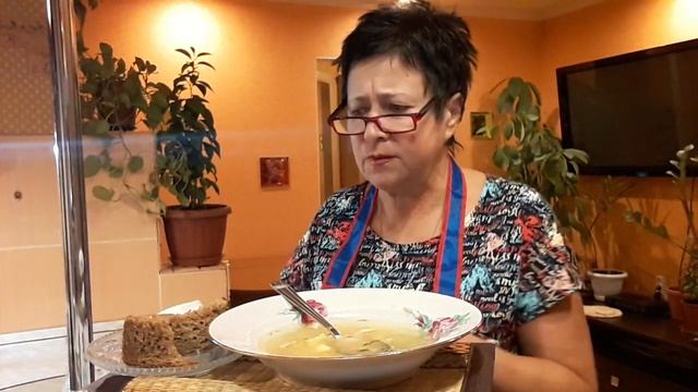 МУКБАНГ/ Суп ? / Поговорим о интересном, о звуке в наших видео и многое другое #mukbang