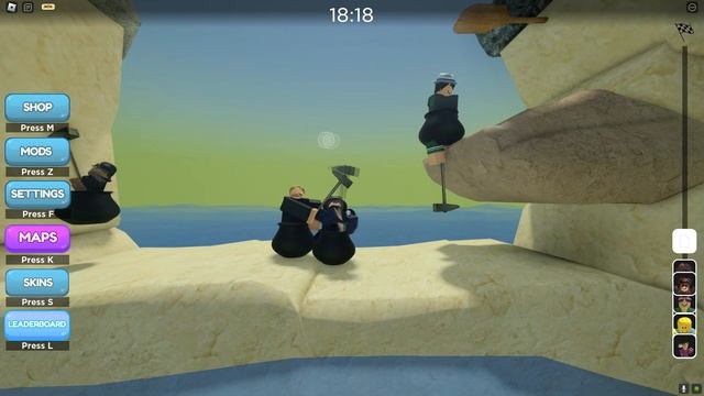 БОМБЛЮ НА ПРОТИЖЕНИЕ 353 СЕКУНД | Getting Over В Роблокс смотреть онлайн