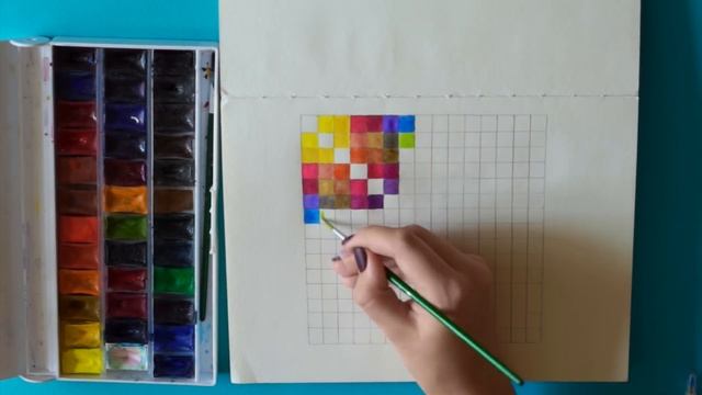 УРОК РИСОВАНИЯ АКВАРЕЛЬЮ: Как Смешивать Цвета // КАК НАУЧИТЬСЯ РИСОВАТЬ смотреть онлайн