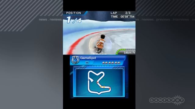 Deca Sports Extreme Snowmobile Gameplay Movie (3DS) смотреть онлайн