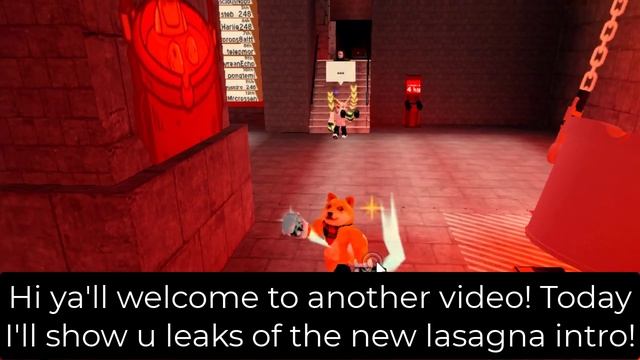New LASAGNA INTRO ANIMATION! Boxing League Roblox смотреть онлайн