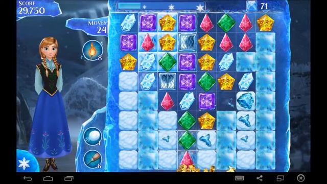 Frozen Free Fall Level 246 - Disney’s #1 puzzle game - New update смотреть онлайн