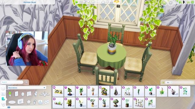 I built a Plant Mom's DREAM HOME using The Sims 4 Blooming Rooms смотреть онлайн