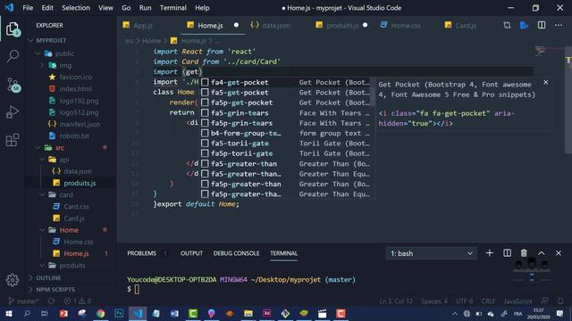 #web_coding_reactJS_darija 44/ ReactJS Cart Project - Get Data from API (1) Darija смотреть онлайн