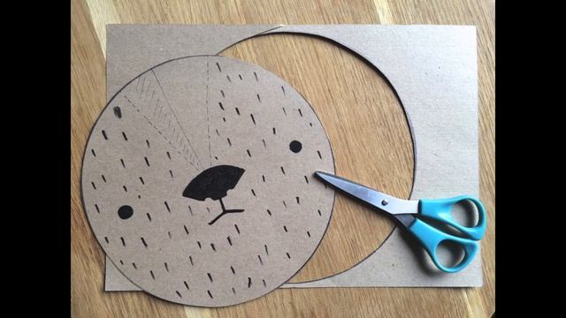 Маска медведя из бумаги смотреть онлайн