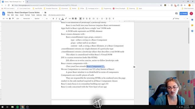 REACT NANODEGREE - 2.2 Rendering UI with React смотреть онлайн
