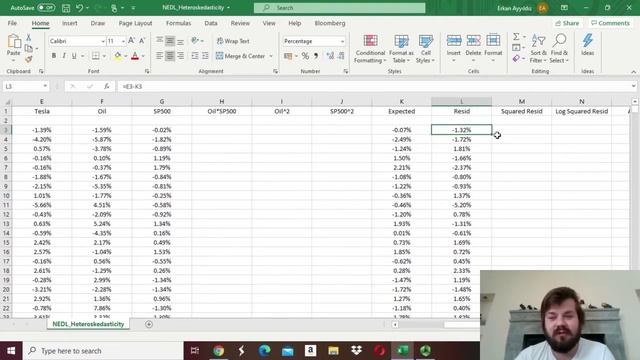 Heteroskedasticity tests (Part 1): Breusch-Pagan test (Excel) смотреть онлайн