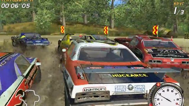 Flatout 1 Прохождение #17 "Ненавижу гонять по деревне" смотреть онлайн