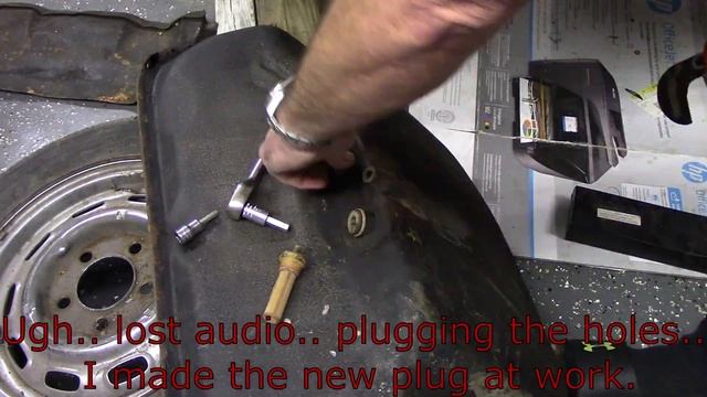 Porsche 912 Fuel Tank Sealing Part 1 смотреть онлайн