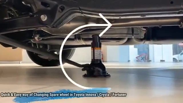 Quick & Easy way of Changing Spare Wheel смотреть онлайн