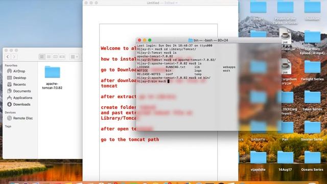 How To Install Tomcat On MacBook