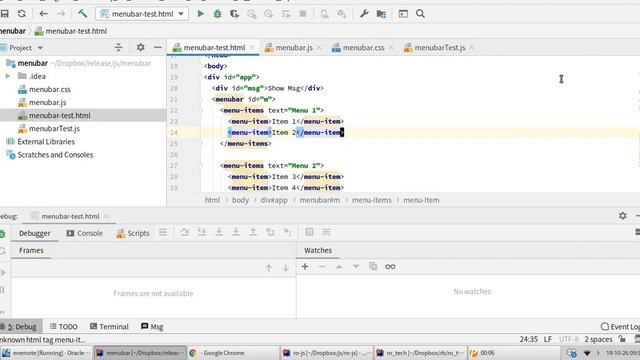 Html, css, js: Make desktop app like menubar with bootstrap and vue смотреть онлайн