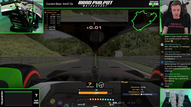 4m47.472s World Record | iRacing F1 @Nurburgring_official | Mercedes W12 смотреть онлайн