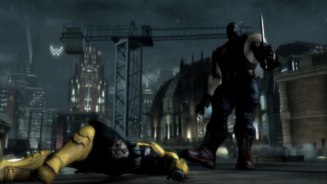 Injustice Ultimate Edition PC | Bane (Red Lantern) vs Batman (Yellow Lantern) Skin Mod смотреть онлайн