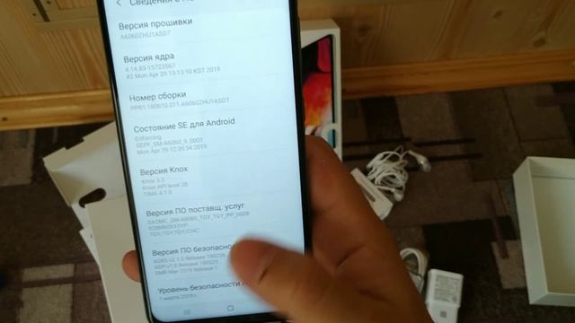Samsung Galaxy A60 SM-A606 распаковка смотреть онлайн