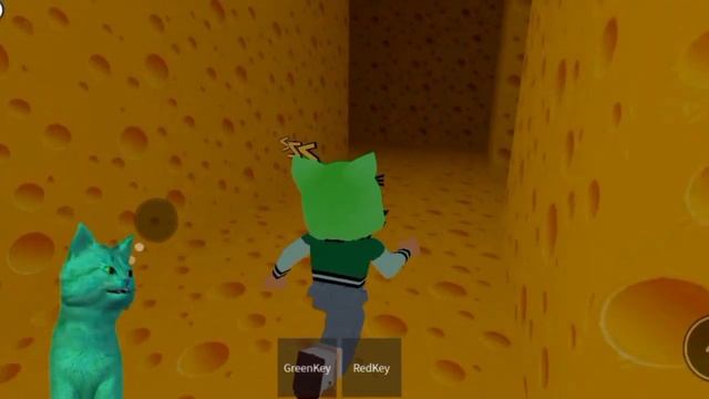 ОНА МСТИТ НАМ.. Roblox Cheese Escape | КОТЁНОК ЗЕЛЁНКА смотреть онлайн