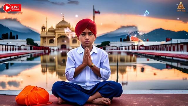 (#Live)? Satnam Waheguru | Naam Simran | #mindrelaxing #satisfactory #ambience смотреть онлайн