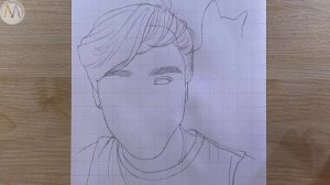 Как нарисовать портрет Holy Baam @HolyBaam
