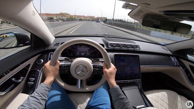 2022 MERCEDES-BENZ S400d 4K POV TEST DRIVE