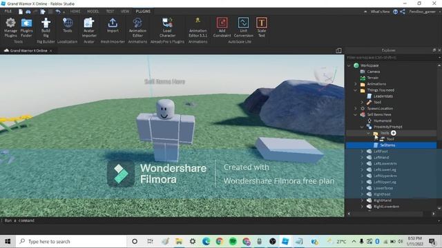 How to make Sell Items in roblox studio смотреть онлайн