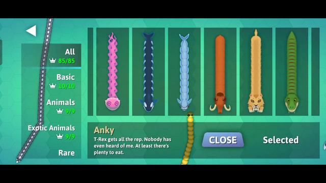 Wow! My All Skin Collection All Legendary Skin Alll Event Skin Unlocked #snakeio #snakegame