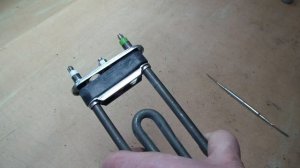 ТЭН для стиралки. Как убрать (заглушить) отверстие датчика. Простой способ.