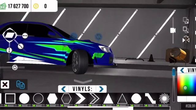 Как сделать лучший винил на Subaru Imperza WRX STI в Car Parking Multiplayer смотреть онлайн