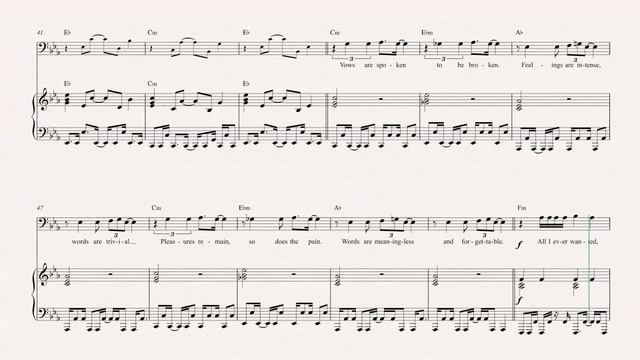 Cello - Enjoy The Silence - Depeche Mode - Sheet Music, Chords, & Vocals смотреть онлайн