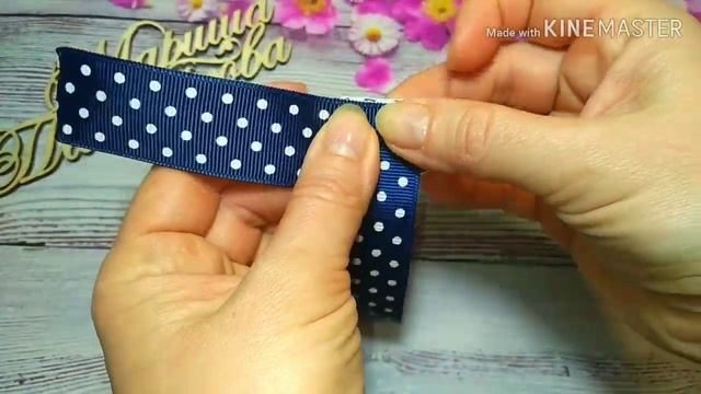 Объёмные нарядные ? ? школьные бантики из репса и Эко-кожи ? смотреть онлайн