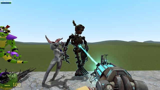 I BROKE FNAF SECURITY BREACH ANIMATRONICS In Garry's Mod! (Five Nights at Freddy's) смотреть онлайн