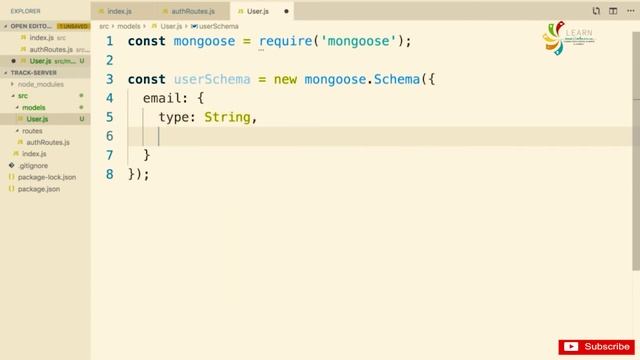React Native and Hooks Course Building a Custom Express API Defining a User Schema Part 127 смотреть онлайн