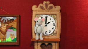 Hickory Dickory Dock | Little Woolly Vision - Stop-Motion Animated Nursery Rhymes & Kids Songs