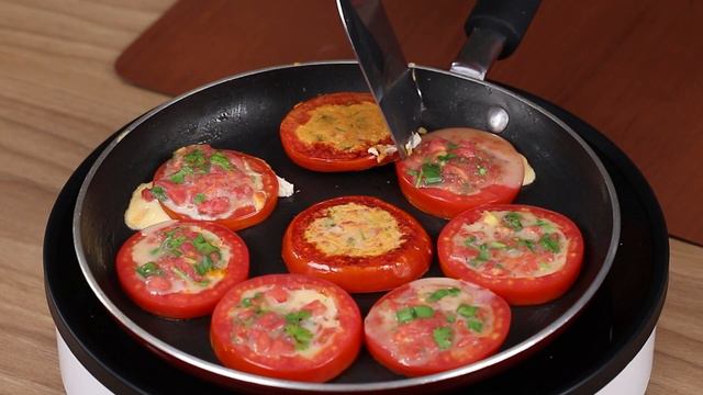 I love making tomatoes like this, a delicious recipe. смотреть онлайн