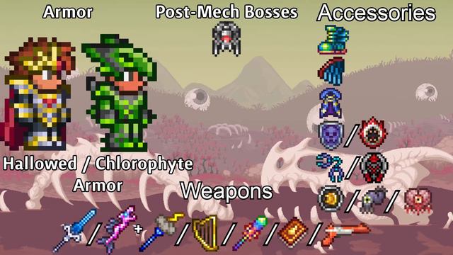 Mage Loadouts - Terraria 1.4.1 Journey's End Guide смотреть онлайн